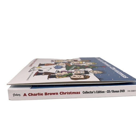Peanuts A Charlie Brown Christmas Collector's Edtn CD & Bonus DVD of TV Special - Picture 10 of 12